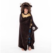 Zooshirts børne fleecetæppe Buffalo Critter Fleece Blanket
