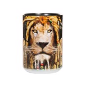 Kaffekrus med rasta løve