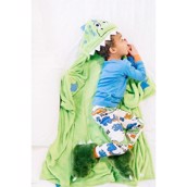 Zooshirts børne fleecetæppe Dinosaur Critter Fleece Blanket