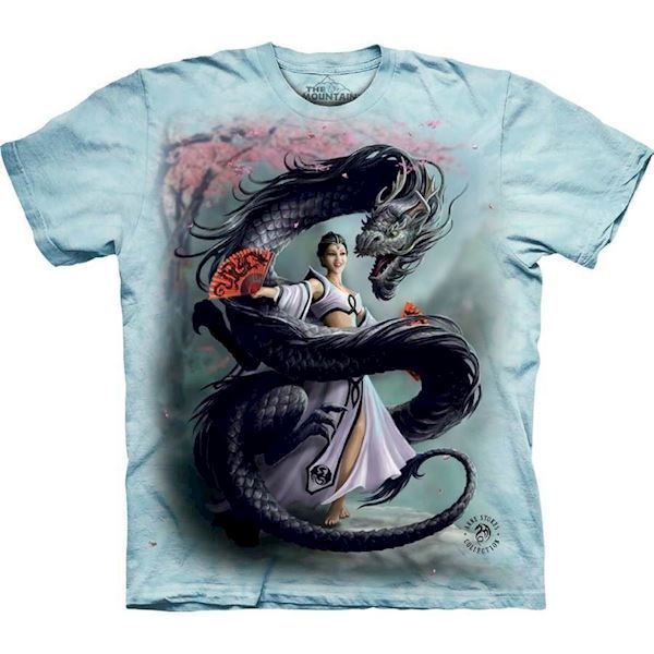 The Mountain tshirt - bluse med dyretryk