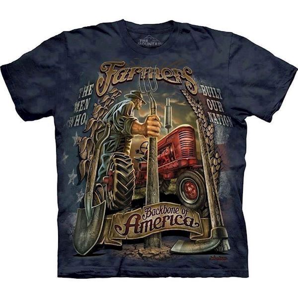 The Mountain tshirt - bluse med dyretryk