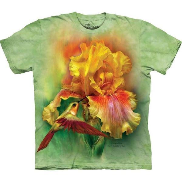 The Mountain tshirt - bluse med dyretryk