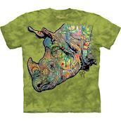 The Mountain tshirt - bluse med dyretryk