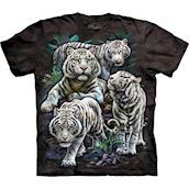 The Mountain tshirt - bluse med dyretryk