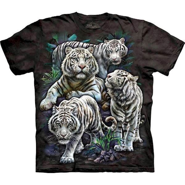 The Mountain tshirt - bluse med dyretryk