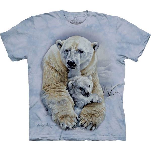 The Mountain tshirt - bluse med dyretryk