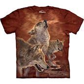 The Mountain tshirt - bluse med dyretryk