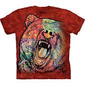 The Mountain tshirt - bluse med dyretryk