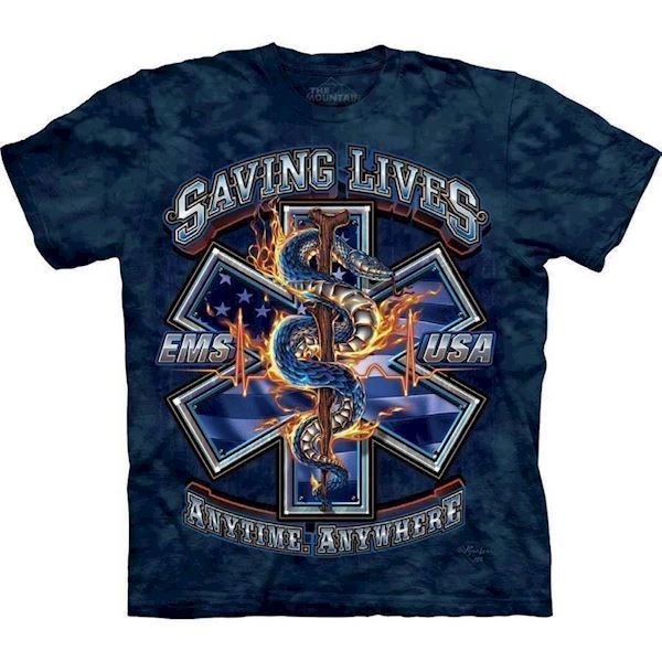 The Mountain tshirt - trøje med motivtryk