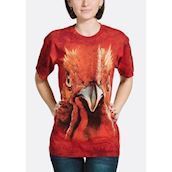 T-shirt med flot hane