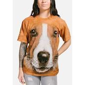 T-shirt med Jack Russel Terrerer i 3D-effekt