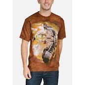 T-shirt med to ørne