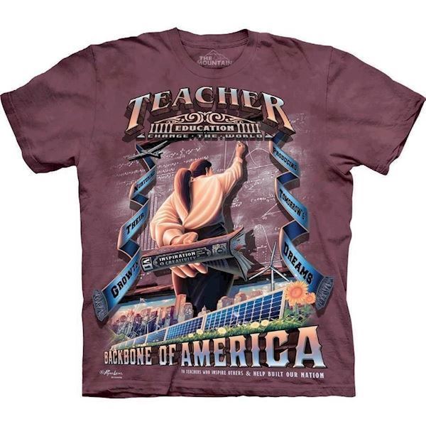 The Mountain tshirt - bluse med motivtryk