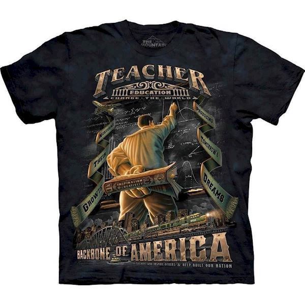 The Mountain tshirt - bluse med motivtryk