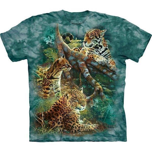 The Mountain tshirt - bluse med dyretryk