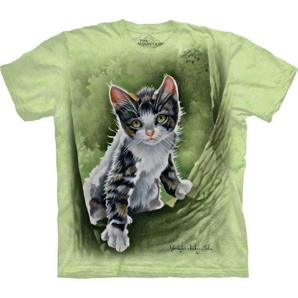 The Mountain tshirt - bluse med dyretryk