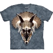 The Mountain tshirt - bluse med dinusaur fossil