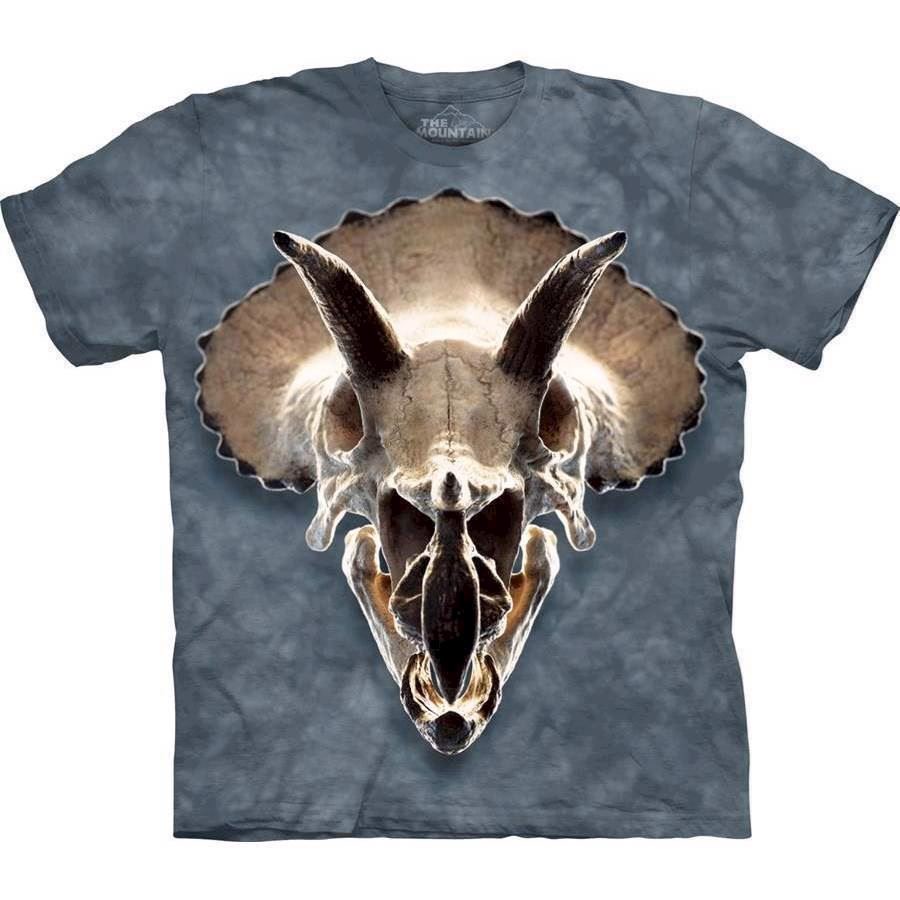 The Mountain tshirt - bluse med dinusaur fossil