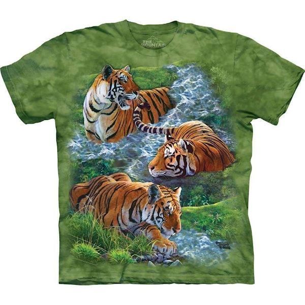 The Mountain tshirt - bluse med dyretryk