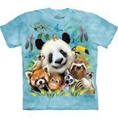 The Mountain tshirt - bluse med dyretryk