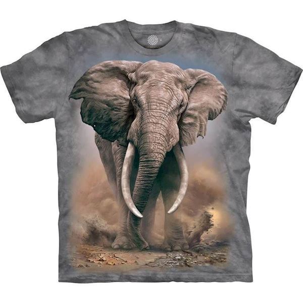 The Mountain tshirt - bluse med afrikansk elefant