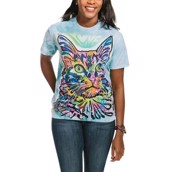 Tshirt med angorakat