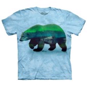 Aurora Polar Bear t-shirt