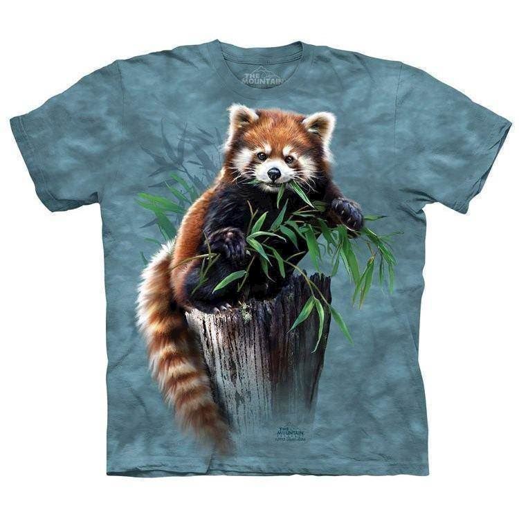 Panda T-shirt med super nuttet rød panda
