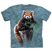 Bamboo Red Panda t-shirt, Child XL