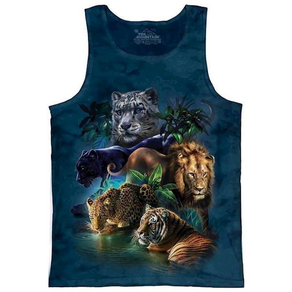 The Mountain unisex tank tops