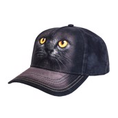 kasket med kattemotiv