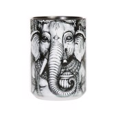 Kaffekrus med hellig elefant motiv