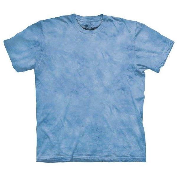 Blue Dawn Mottled Dye t-shirt, Adult Large