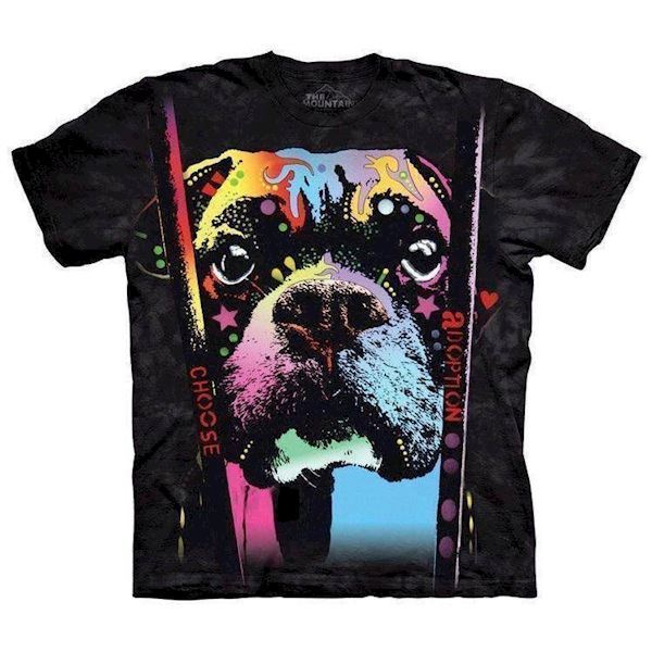 The Mountain tshirt - bluse med dyretryk