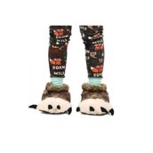 Hjemmesko til hele familien med poter som vild ulv