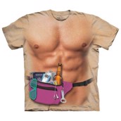 T-shirt fra The Mountain - bluse med motivtryk