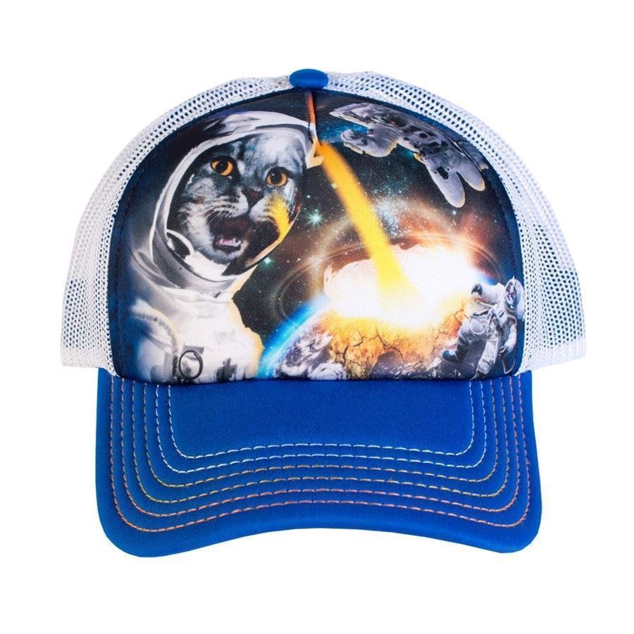 Trucker kasket med rumtema