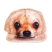 baseball kasket med chihuahua