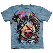 The Mountain tshirt - bluse med dyretryk