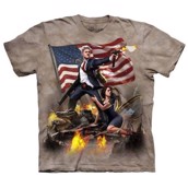 T-shirt fra The Mountain - Clinton Erobreren