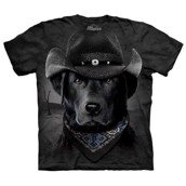T-shirt fra The Mountain - bluse med labrador