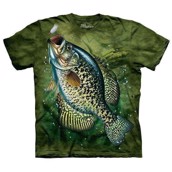 Crappie t-shirt, Adult Large