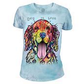 The Mountain Dog is Love Tri-Blend T-shirts
