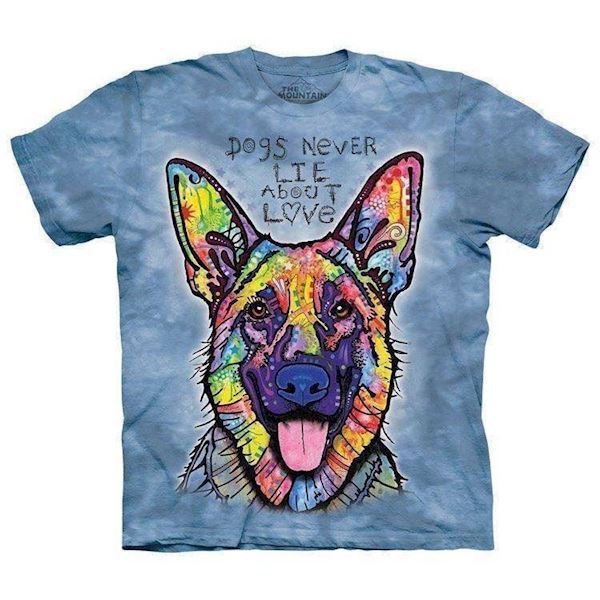 T-shirt fra The Mountain - bluse med shæfer