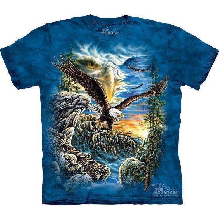 The Mountain tshirt - bluse med dyretryk