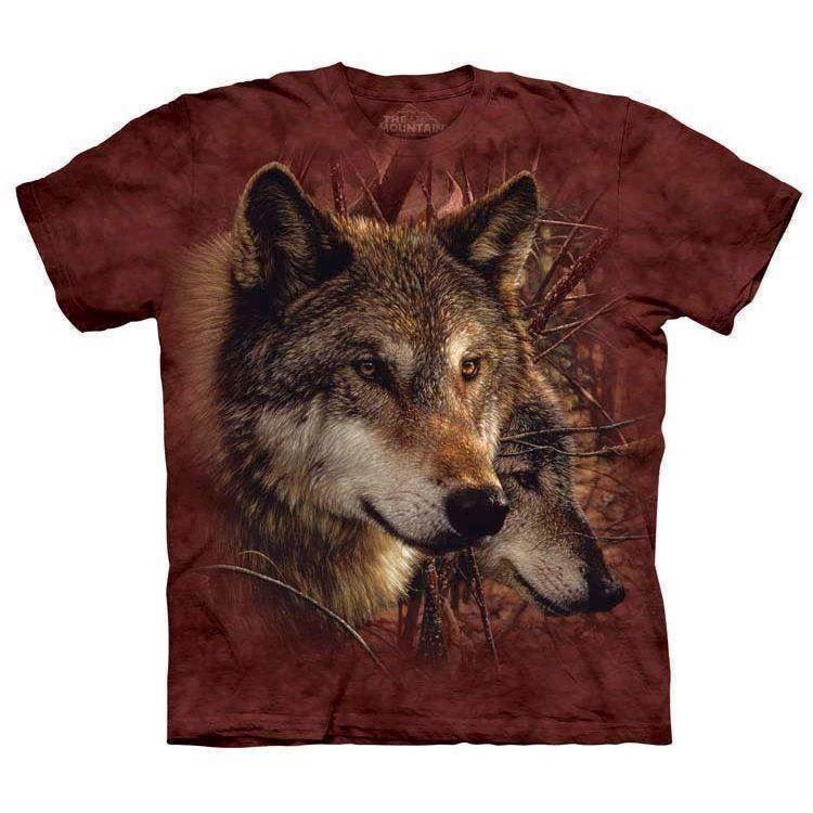 The Mountain tshirt - bluse med dyretryk