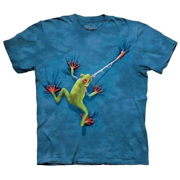 Frog Tongue t-shirt, Adult Small