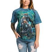 Kortærmet bluse med gorillaer