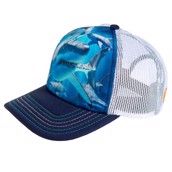 kasket med hvidhajer