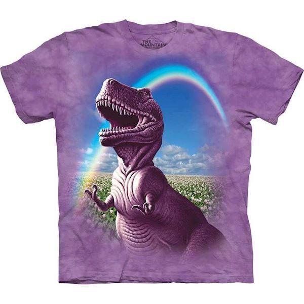 The Mountain tshirt med flot dinosaurus motiv